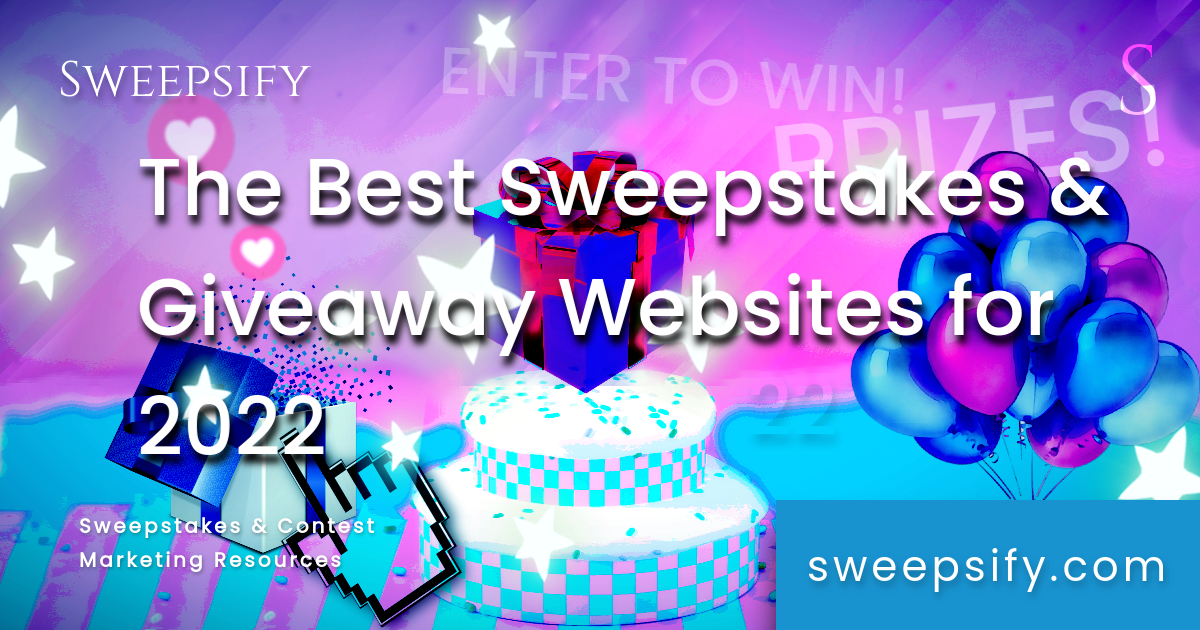 best sweepstakes and giveaway sites blog post title